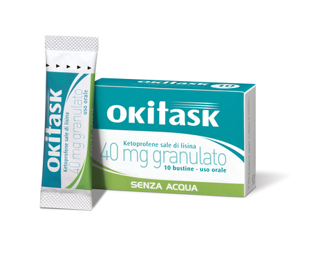 OKITASK*orale grat 10 bust 40 mg image not present