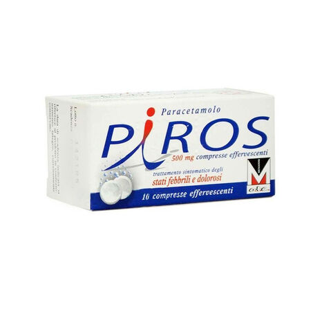 PIROS*10 cpr eff 500 mg image not present