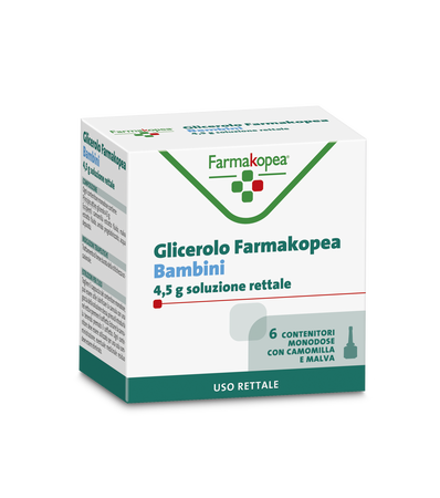 GLICEROLO (FARMAKOPEA)*BB 6 microclismi 4,5 g con camomilla e malva image not present