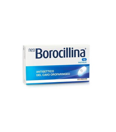 NEOBOROCILLINA*16 pastiglie 1,2 mg + 20 mg image not present