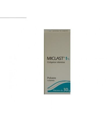 MICLAST*polv cutanea 30 g 1% image not present