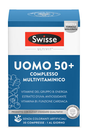SWISSE MULTIVITAMINICO UOMO 50+ 30 COMPRESSE image not present