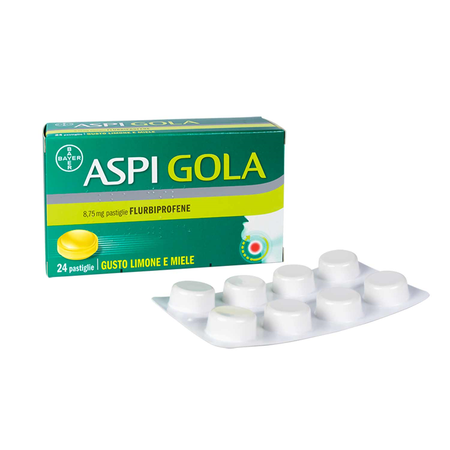 ASPI GOLA*24 pastiglie 8,75 mg limone miele image not present