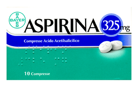 ASPIRINA*10 cpr 325 mg image not present