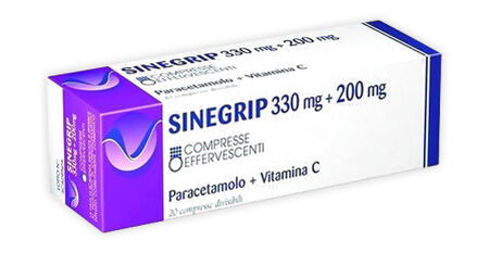 SINEGRIP*20 cpr eff 330 mg + 200 mg image not present