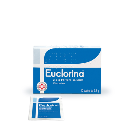 EUCLORINA*10 bust polv u.e. 2,5 g image not present