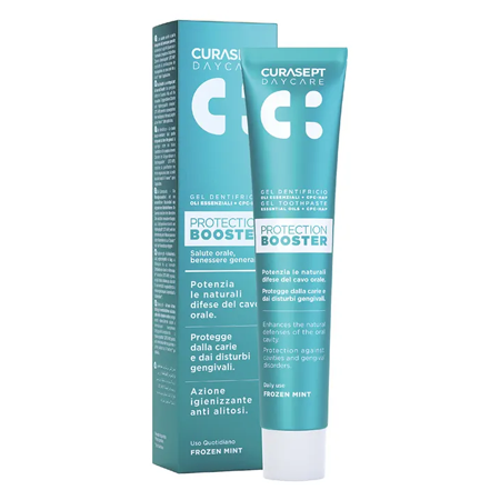 CURASEPT DAYCARE DENTIFRICIO PROTECTION BOOSTER FROZEN MINT 75 ML image not present