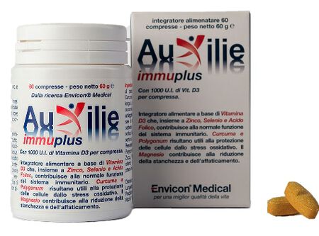 AUXILIE IMMUPLUS JUNIOR DEGLUTIBILE 30 COMPRESSE image not present