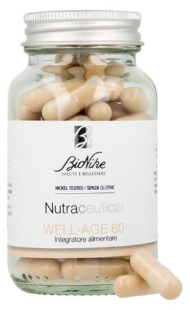NUTRACEUTICAL WELL AGE 60+ 60 CAPSULE VEGETALI image not present