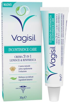 VAGISIL INCONTINENCE CARE CREMA 2IN1 LENISCE & RINFRESCA 30 G image not present