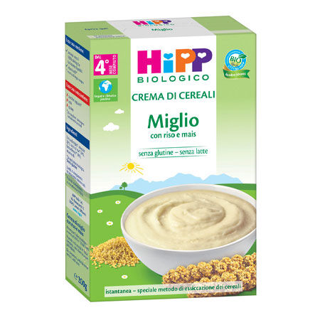HIPP BIO CREMA CEREALI MIGLIO 200 G image not present