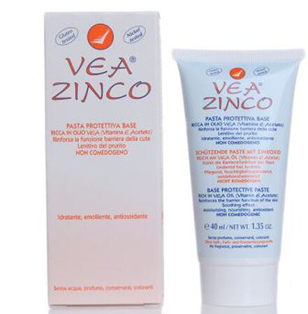 VEA ZINCO PASTA PROTETTIVO CON VITAMINA E 40 ML image not present