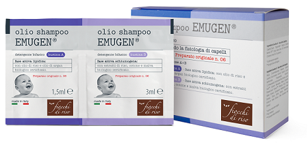 FIOCCHI DI RISO EMUGEN OLIO SHAMPOO ULTRADELICATO 45 ML image not present